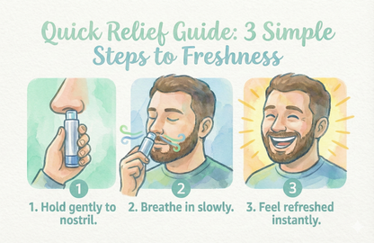 Crush Premium Botanical Inhaler | 100% Natural Plant Oils | Focus & Energy